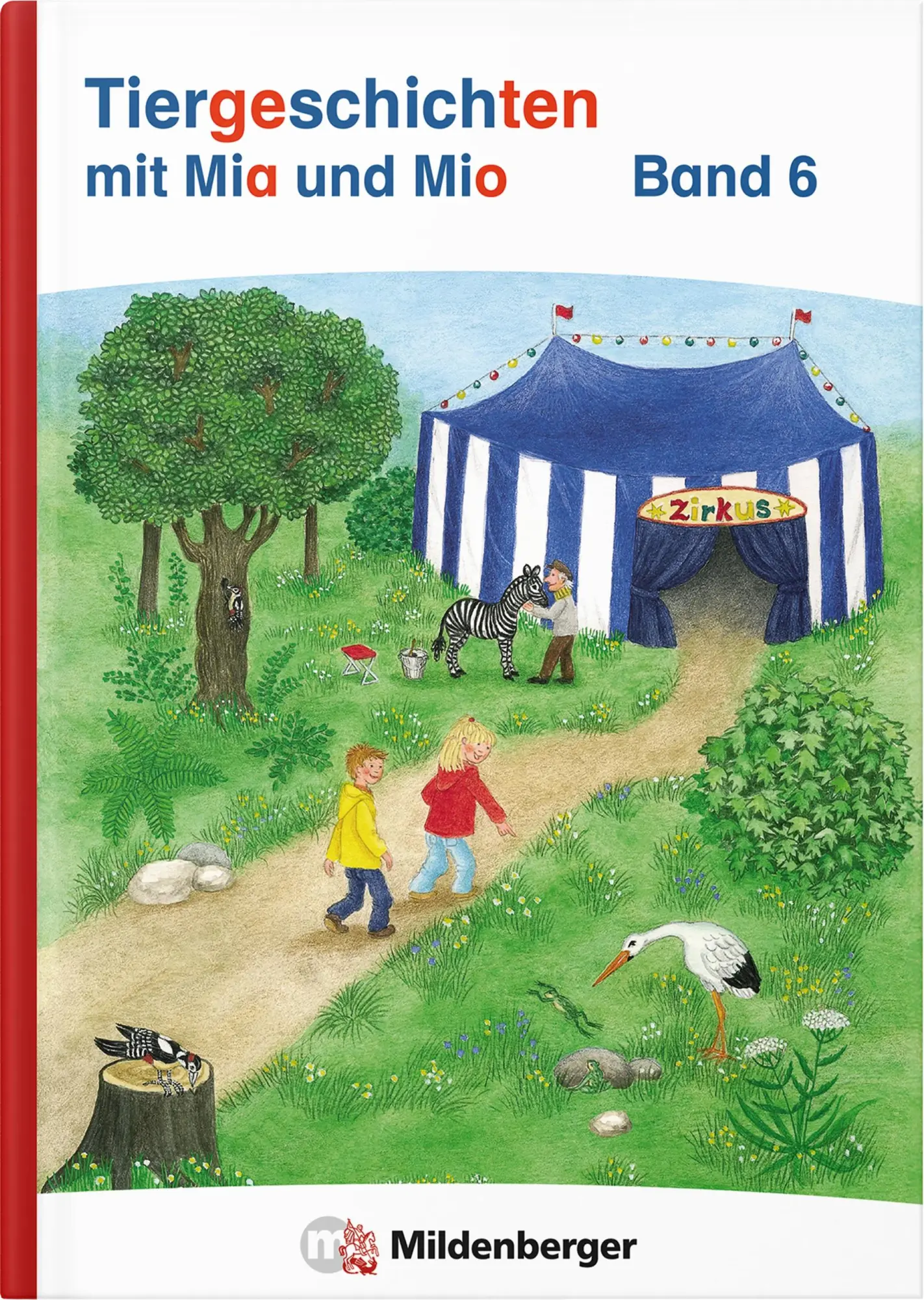 Cover: 9783619146666 | Tiergeschichten mit Mia und Mio Neubearbeitung - Band 6 | Erdmann