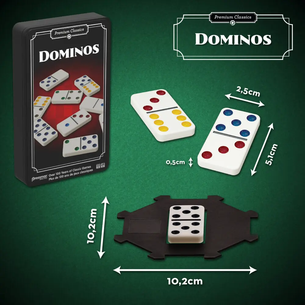 Bild: 8720077336766 | Classics: Dominos | Spiel | 933676.006 | Deutsch | 2025 | Goliath Toys