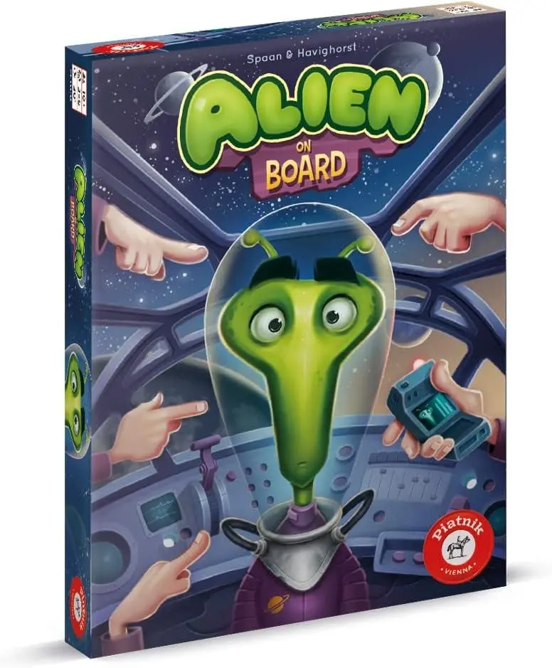 Cover: 9001890666766 | Alien on Board | Findet den Eindringling | Spiel | Brettspiel | 6667