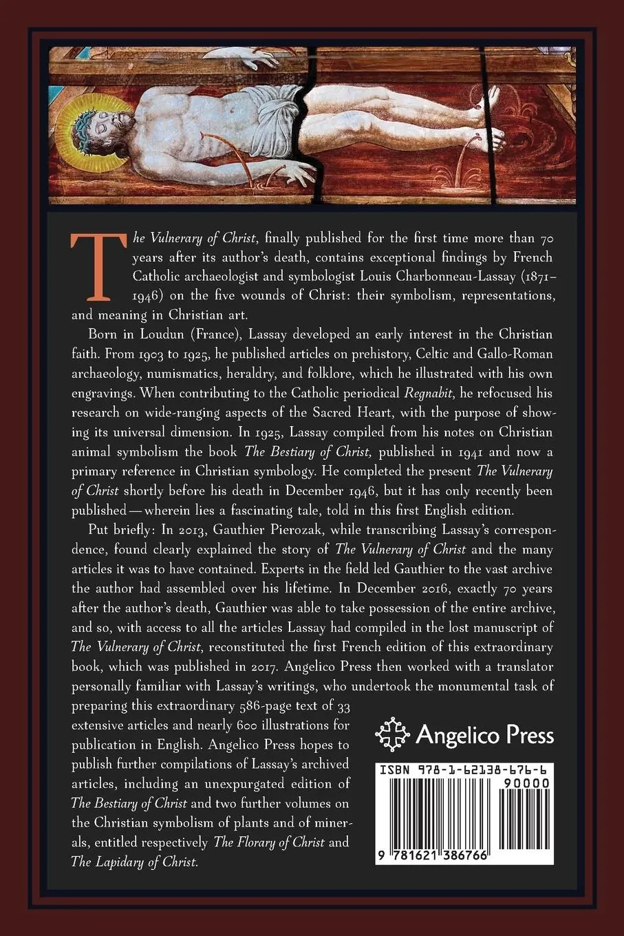 Rückseite: 9781621386766 | The Vulnerary of Christ | Louis Charbonneau-Lassay | Taschenbuch