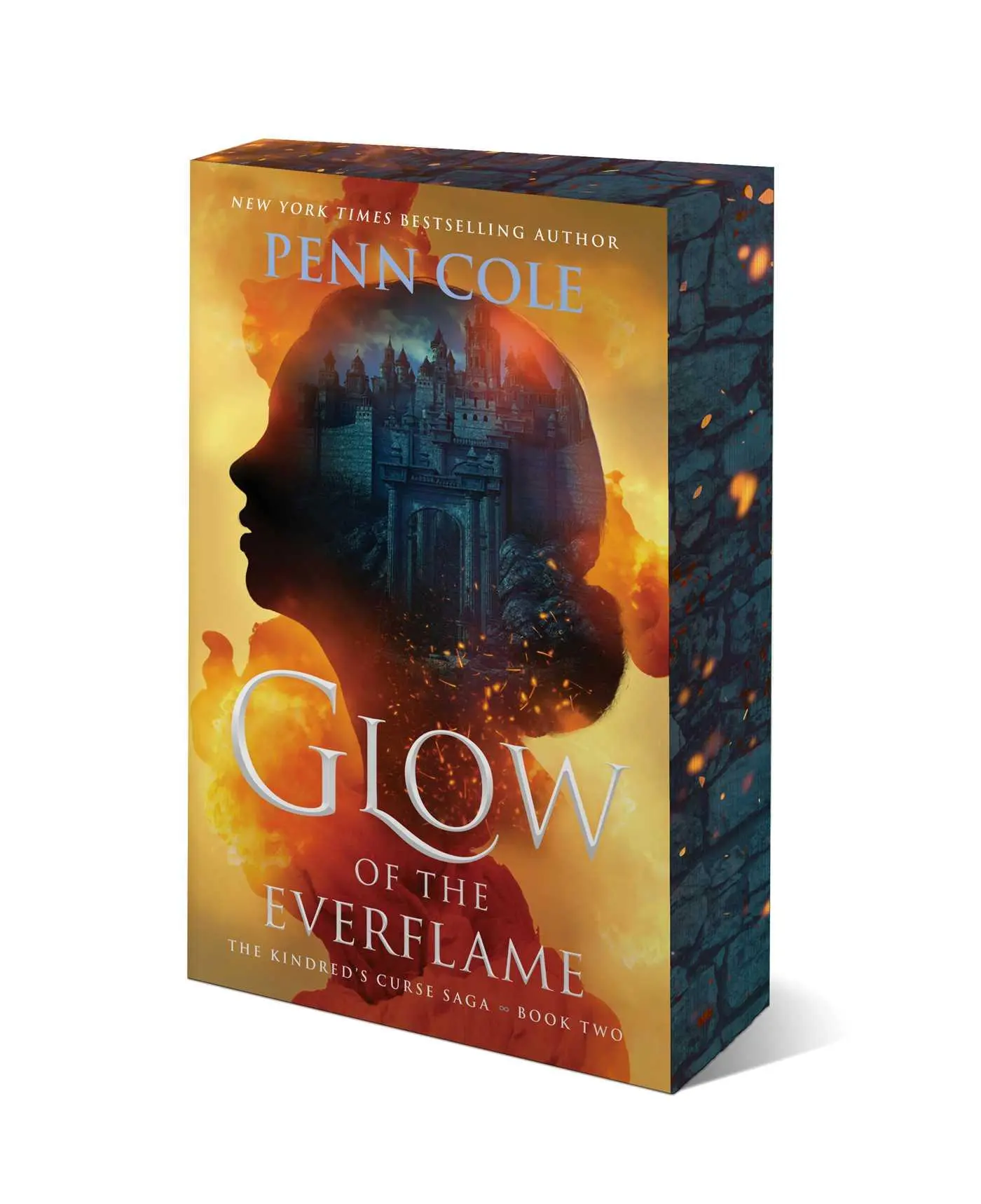 Cover: 9781668086766 | Glow of the Everflame | The Kindred's Curse Saga Book Two | Penn Cole
