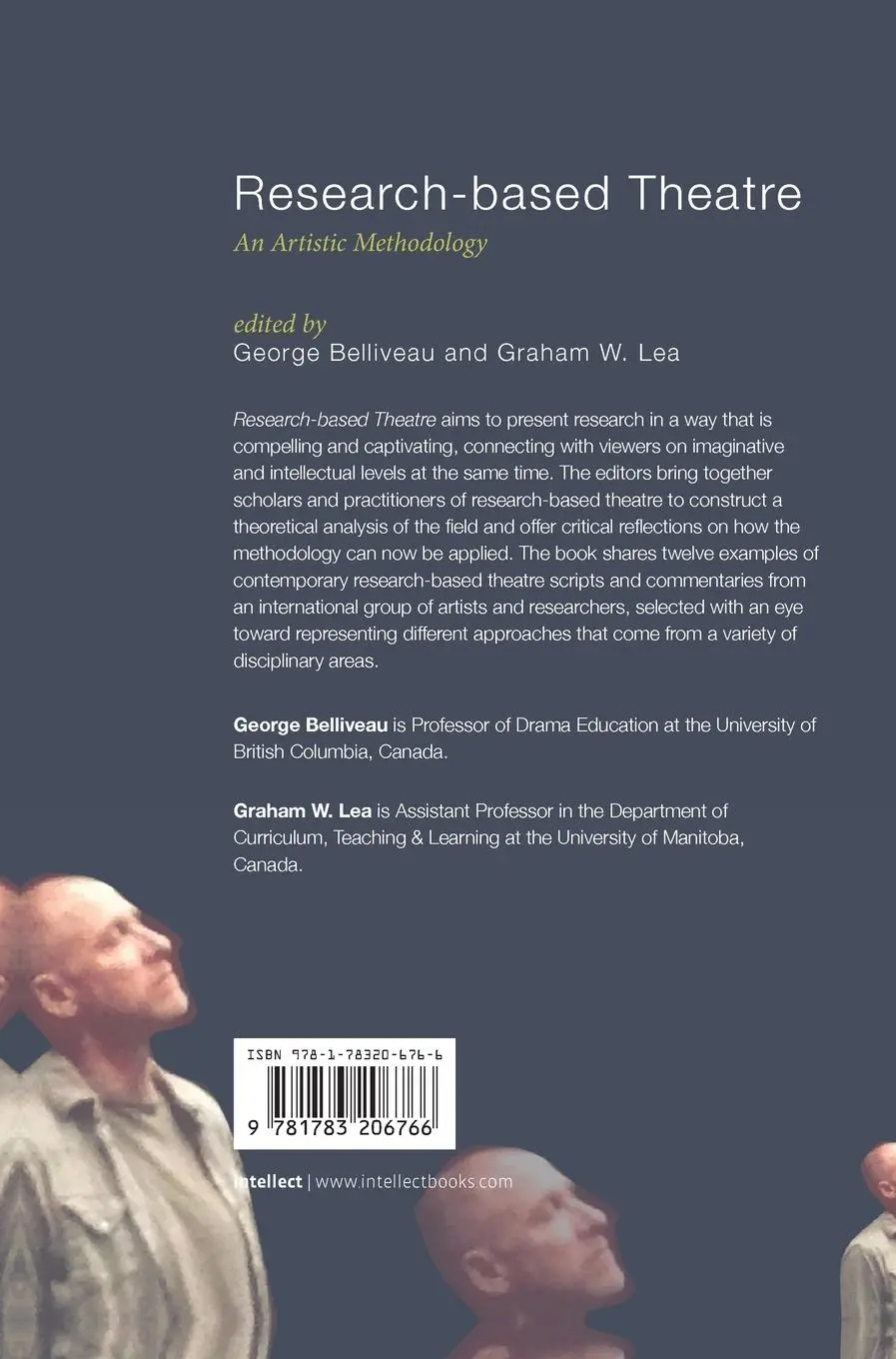 Rückseite: 9781783206766 | Research-based Theatre | An Artistic Methodology | Belliveau (u. a.)
