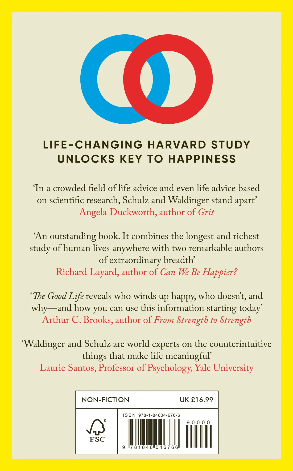 Rückseite: 9781846046766 | The Good Life | Lessons from the World's Longest Study on Happiness