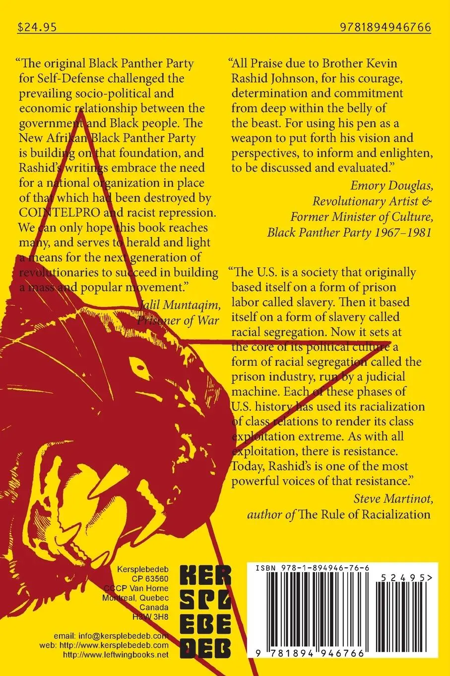 Rückseite: 9781894946766 | Panther Vision | Kevin "Rashid" Johnson | Taschenbuch | Englisch