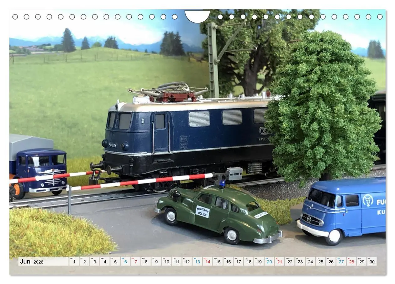 Bild: 9783457536766 | Retro Modellbahnanlagen (Wandkalender 2026 DIN A4 quer), CALVENDO...