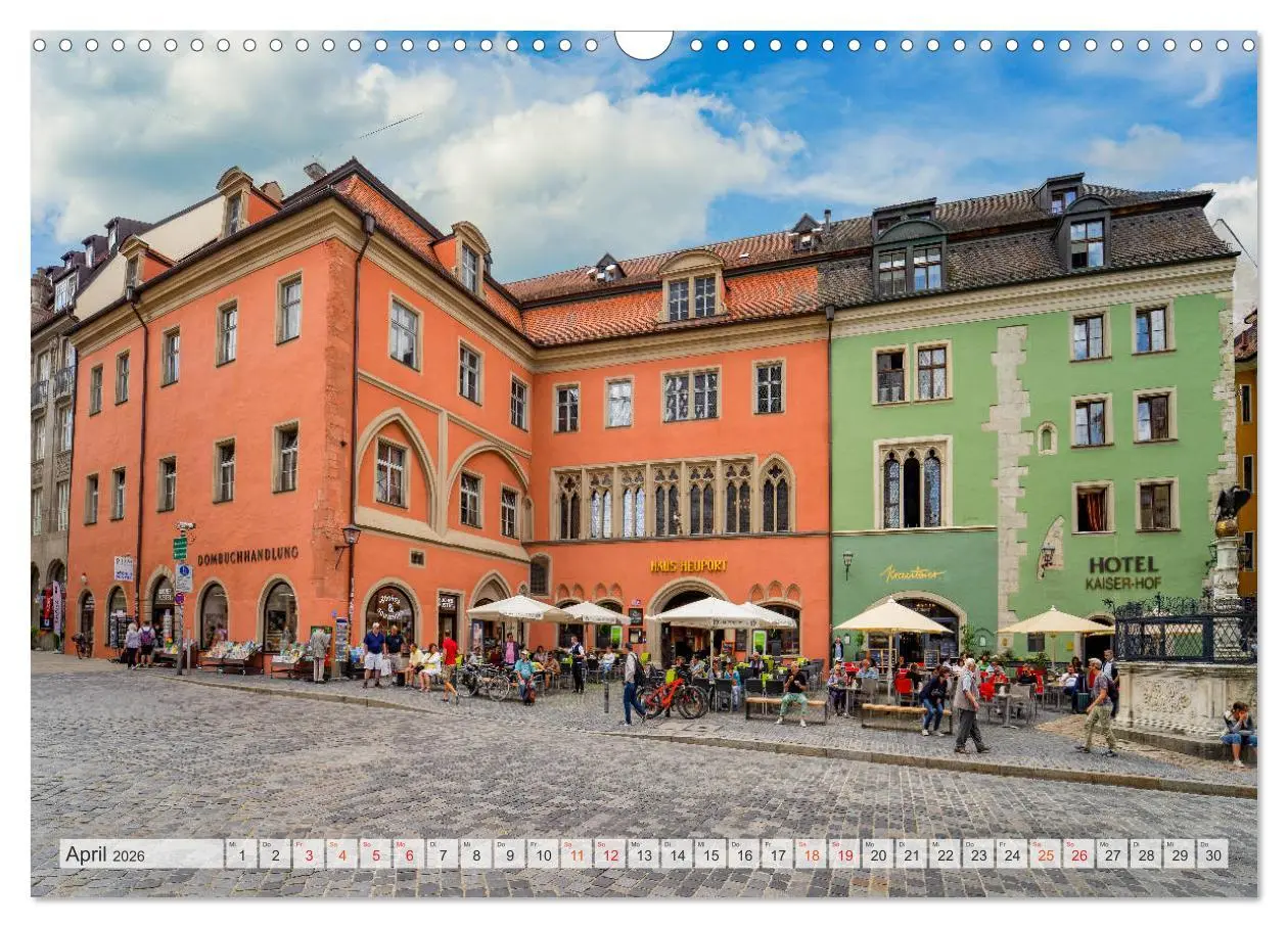 Bild: 9783457916766 | Regensburg Stadtansichten (Wandkalender 2026 DIN A3 quer), CALVENDO...