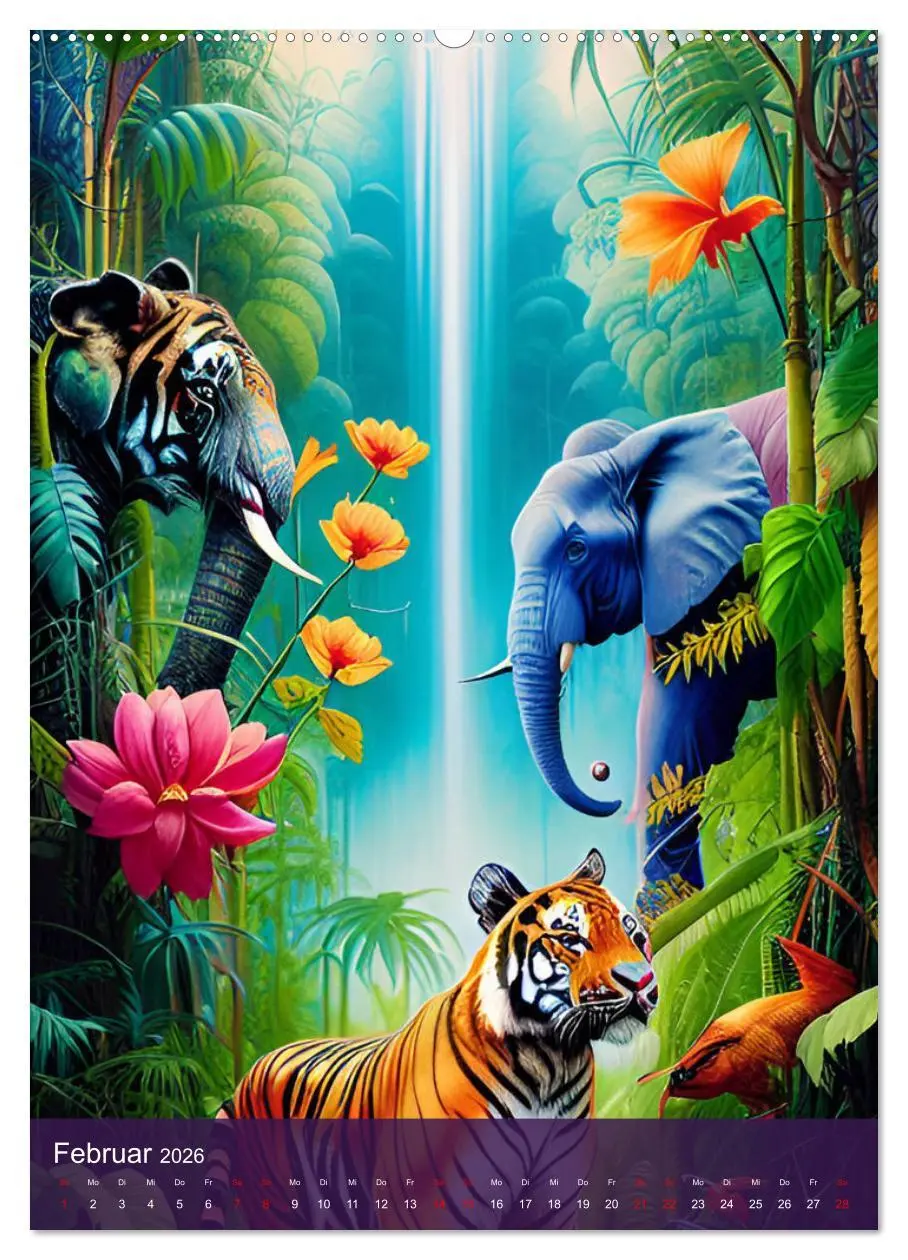 Bild: 9783516316766 | Fotokunst mit KI - Surrealismus (hochwertiger Premium Wandkalender...