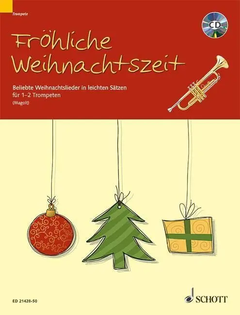 Cover: 9783795746766 | Fröhliche Weihnachtszeit für 1-2 Trompeten | Marianne Magolt | 32 S.
