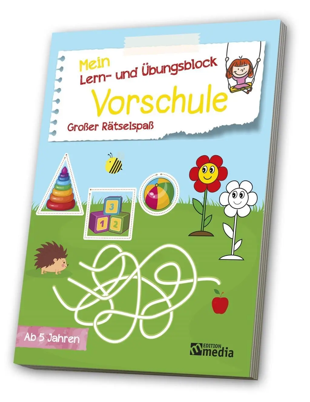 Cover: 4019393986866 | Mein Lern- &amp; ÜbungsblockVorschule: Großer Rätselspaß | Buch | Deutsch
