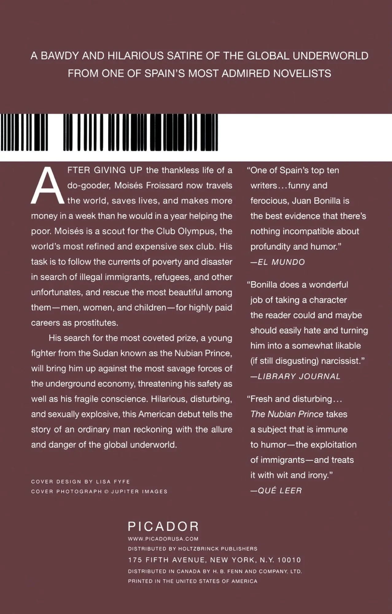 Rückseite: 9780312426866 | The Nubian Prince | Juan Bonilla | Taschenbuch | Englisch | 2007
