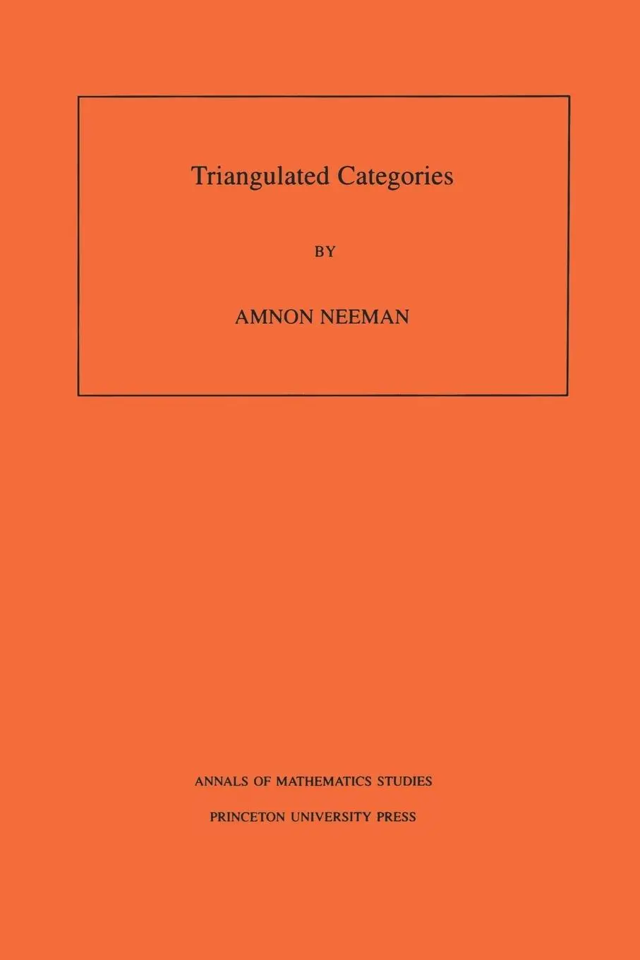 Cover: 9780691086866 | Triangulated Categories | Amnon Neeman | Taschenbuch | Englisch | 2001