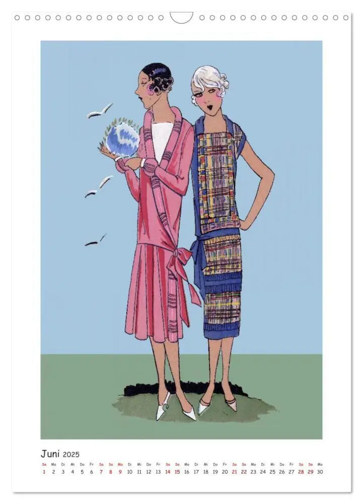 Bild: 9783383966866 | Paris Fashion Art déco (Wandkalender 2025 DIN A3 hoch), CALVENDO...