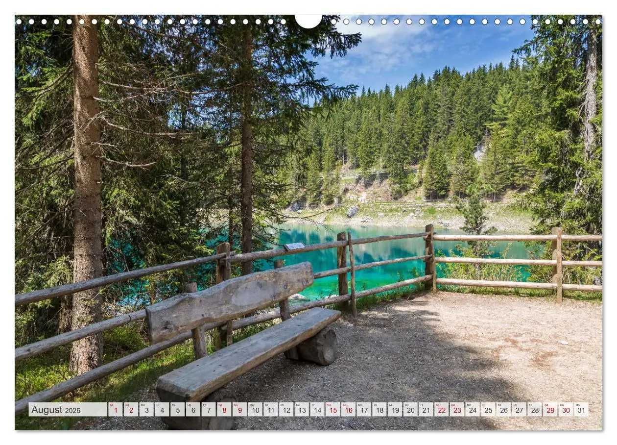 Bild: 9783457386866 | MAGISCHES SÜDTIROL (Wandkalender 2026 DIN A3 quer), CALVENDO...
