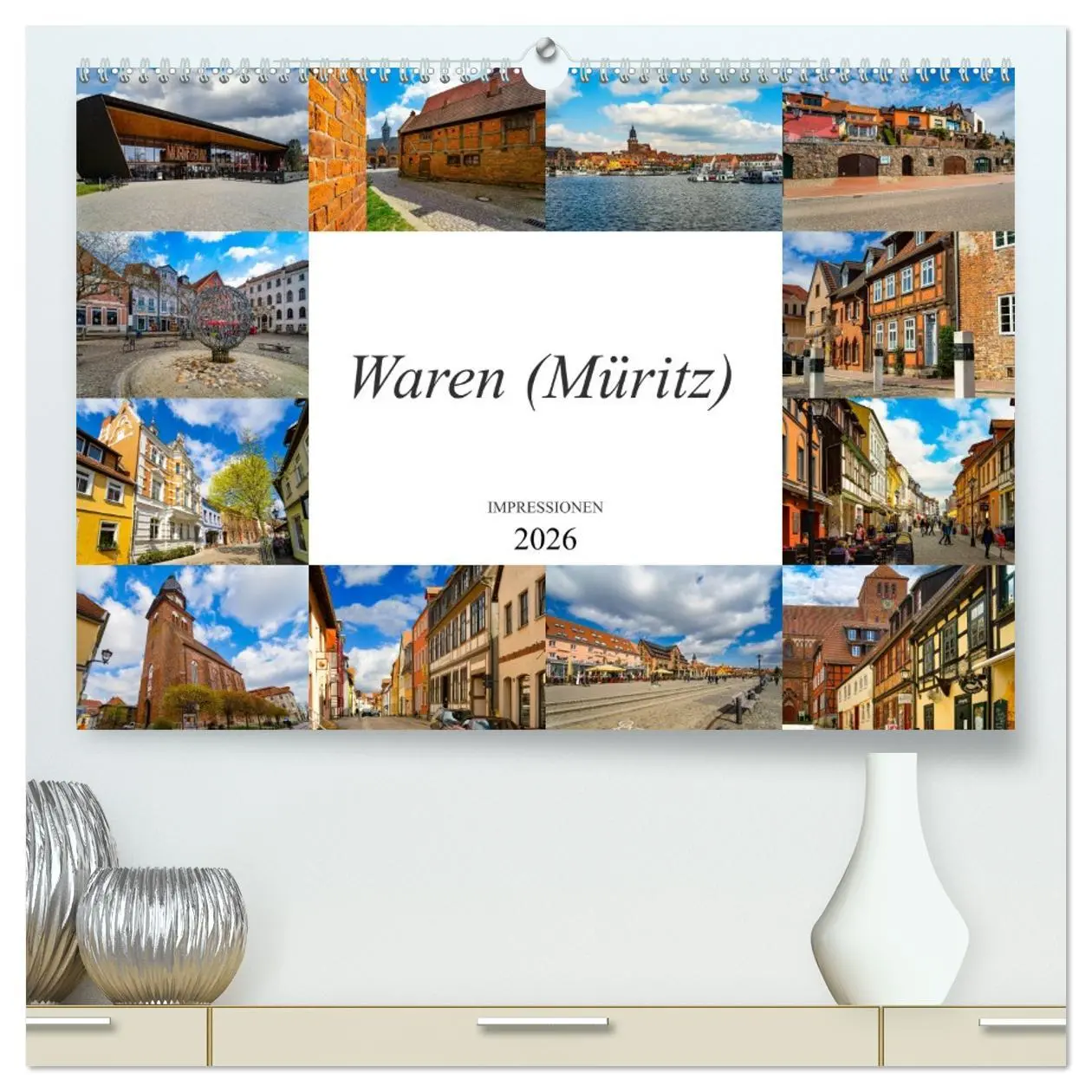 Cover: 9783457696866 | Waren Müritz Impressionen (hochwertiger Premium Wandkalender 2026...