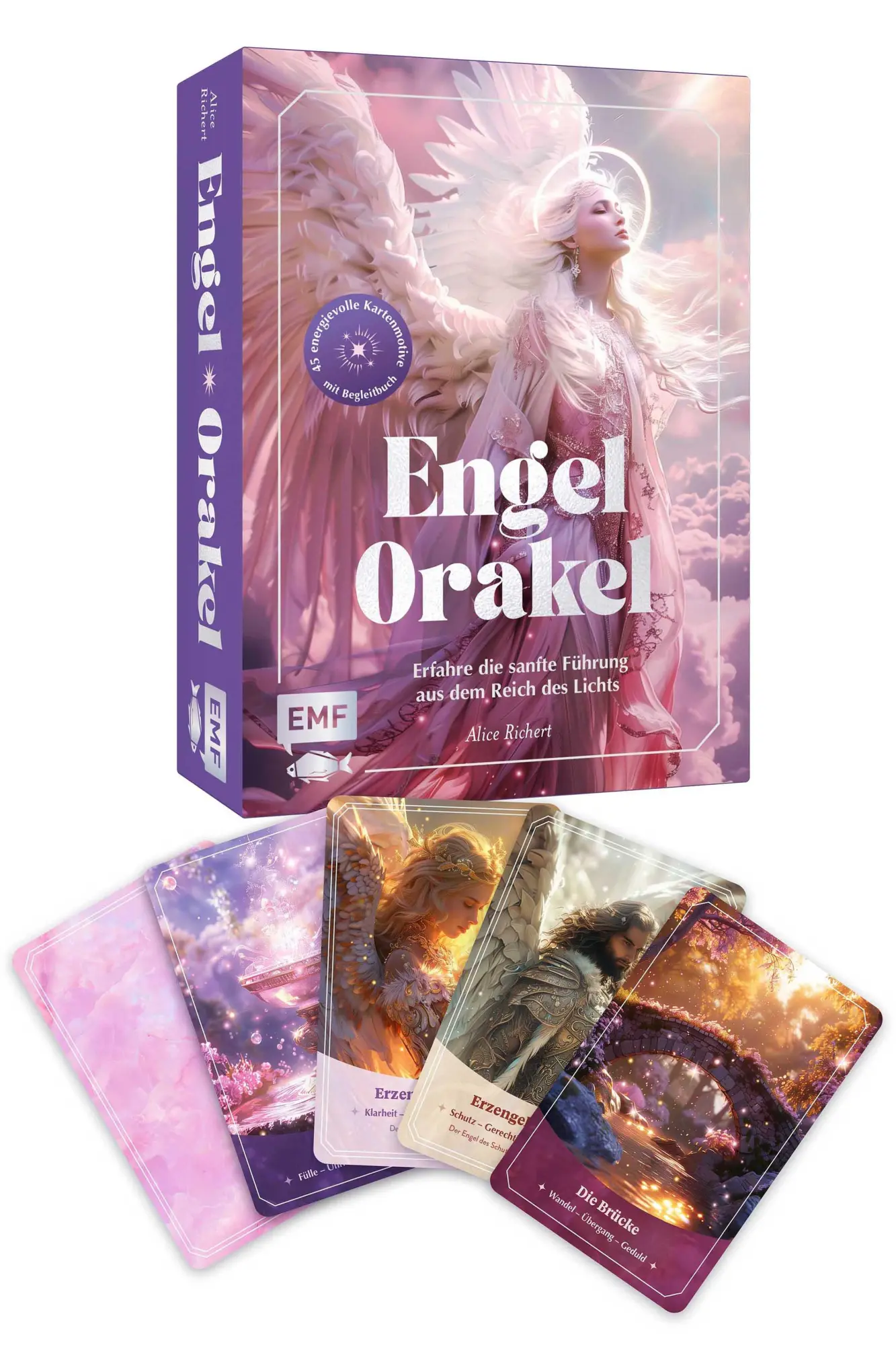Cover: 9783745926866 | Orakel-Karten-Set: Engel-Orakel Erfahre die sanfte Führung aus dem...