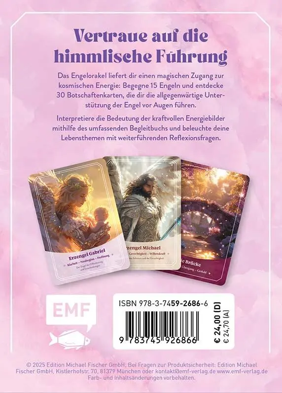 Rückseite: 9783745926866 | Orakel-Karten-Set: Engel-Orakel Erfahre die sanfte Führung aus dem...