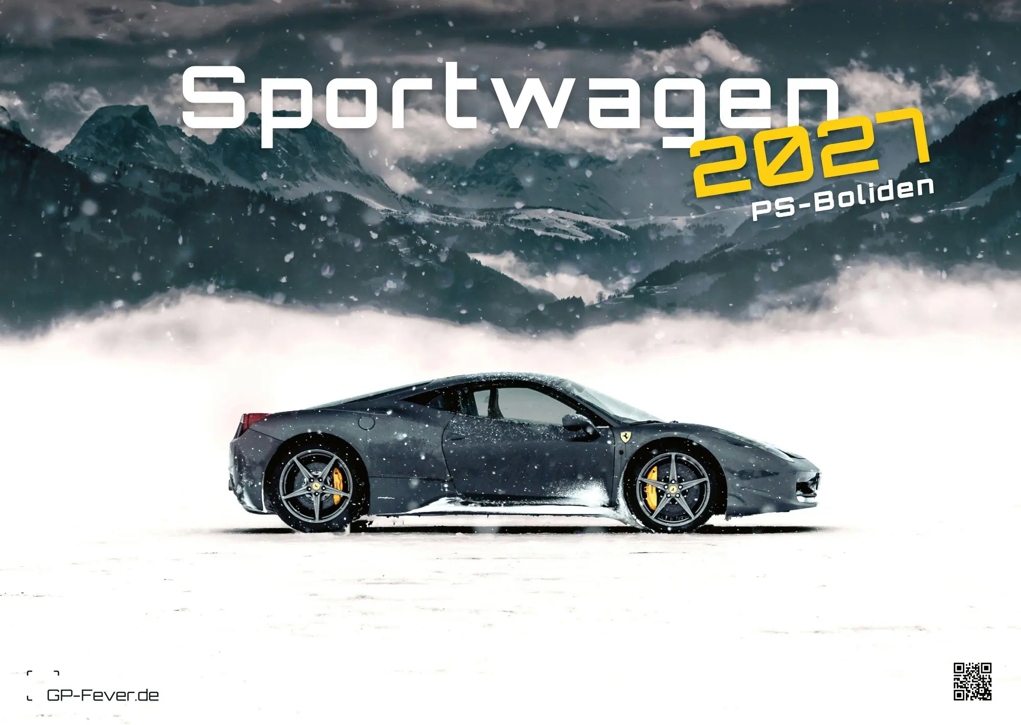 Cover: 9783986736866 | Sportwagen - PS-Boliden - 2027 - Kalender DIN A3 | GP-Fever. de | 2027