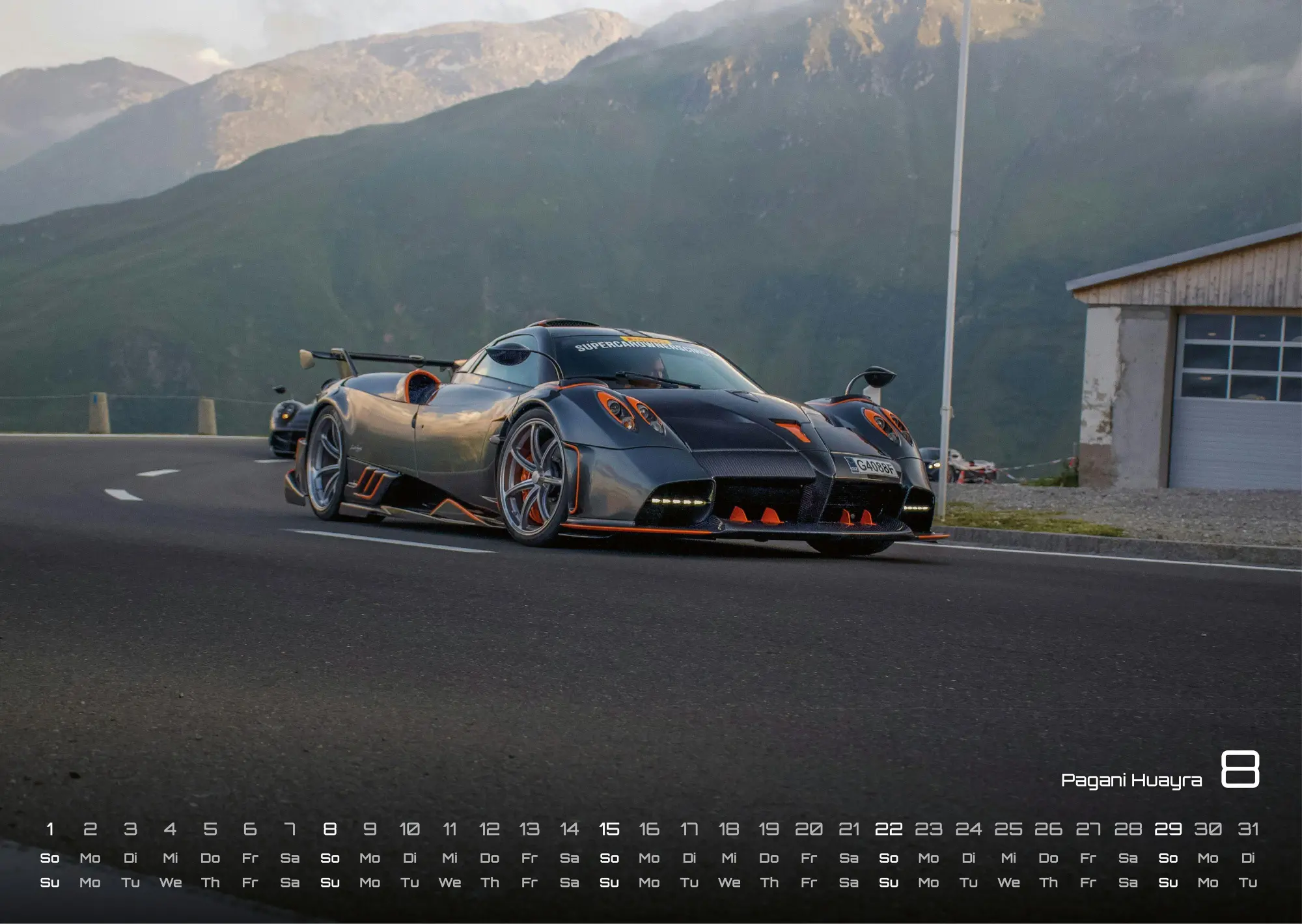 Bild: 9783986736866 | Sportwagen - PS-Boliden - 2027 - Kalender DIN A3 | GP-Fever. de | 2027