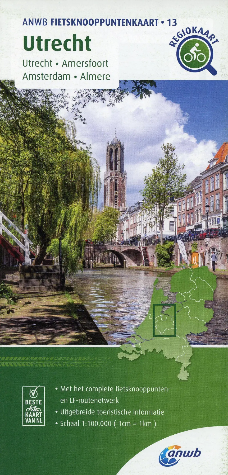 Cover: 9789018046866 | Utrecht (Utrecht / Amersfoort / Amsterdam / Almere) 1:100 000 | 2020