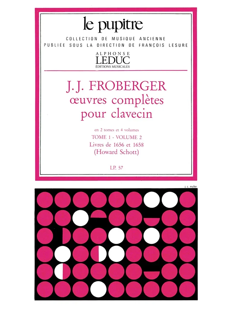 Cover: 9790047336866 | Oeuvres complètes - tome 1 vol.2 livres de 1656 et 1658 pour clavecin