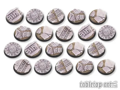 Cover: 704270726966 | Ancestral Ruins Bases - 28.5mm DEAL (20) | Tabletop-Art