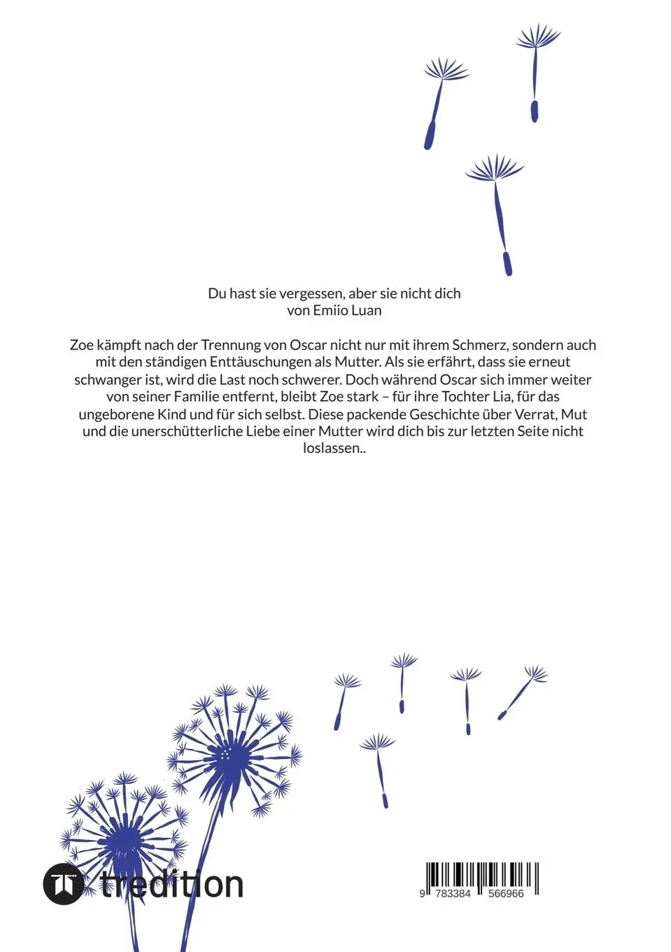 Rückseite: 9783384566966 | Du hast sie vergessen, aber sie nicht dich | Emilio Luan Lingner