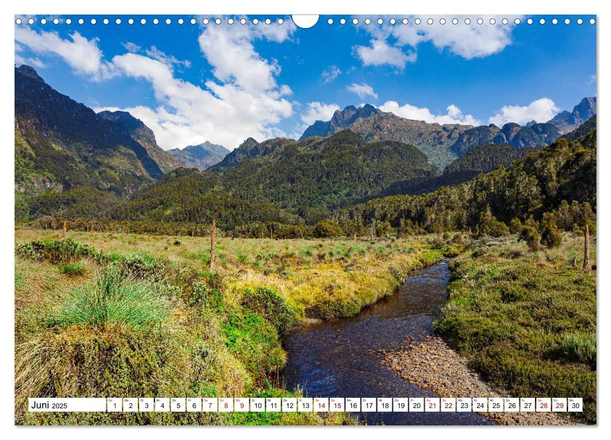 Bild: 9783435116966 | Ruwenzori - Afrikas mystisches Hochgebirge (Wandkalender 2025 DIN...