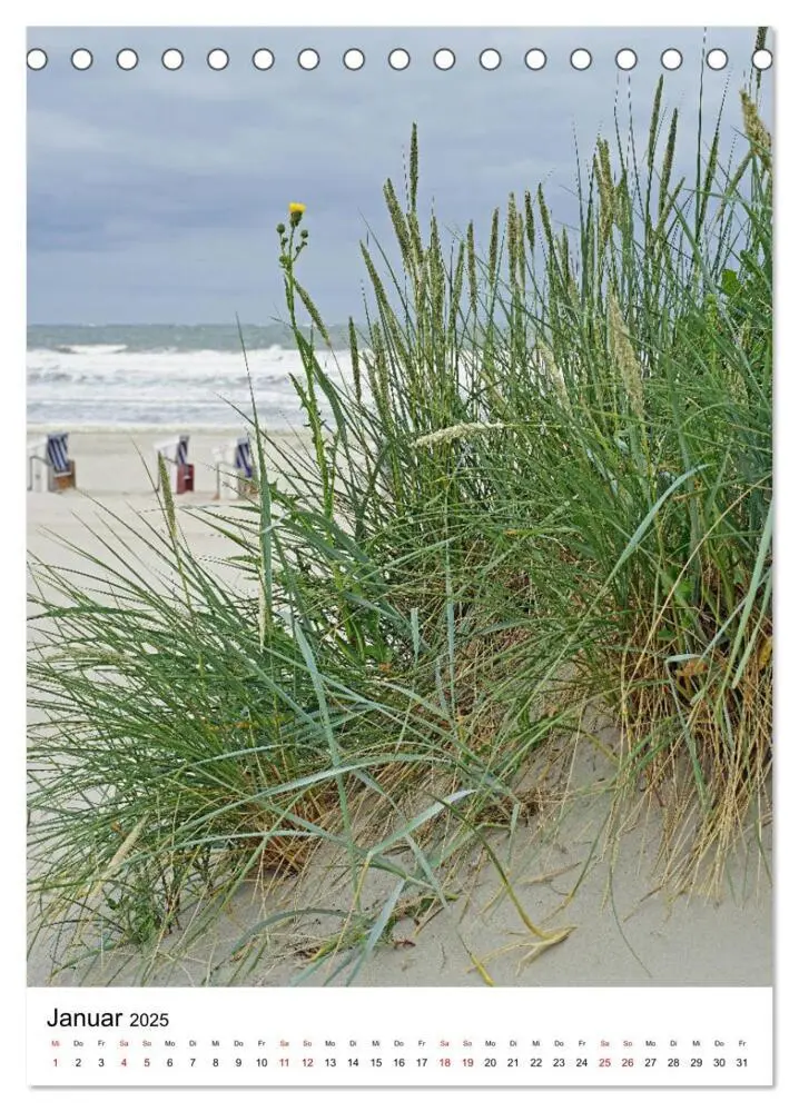 Bild: 9783435976966 | Norderney - Inselliebe (Tischkalender 2025 DIN A5 hoch), CALVENDO...