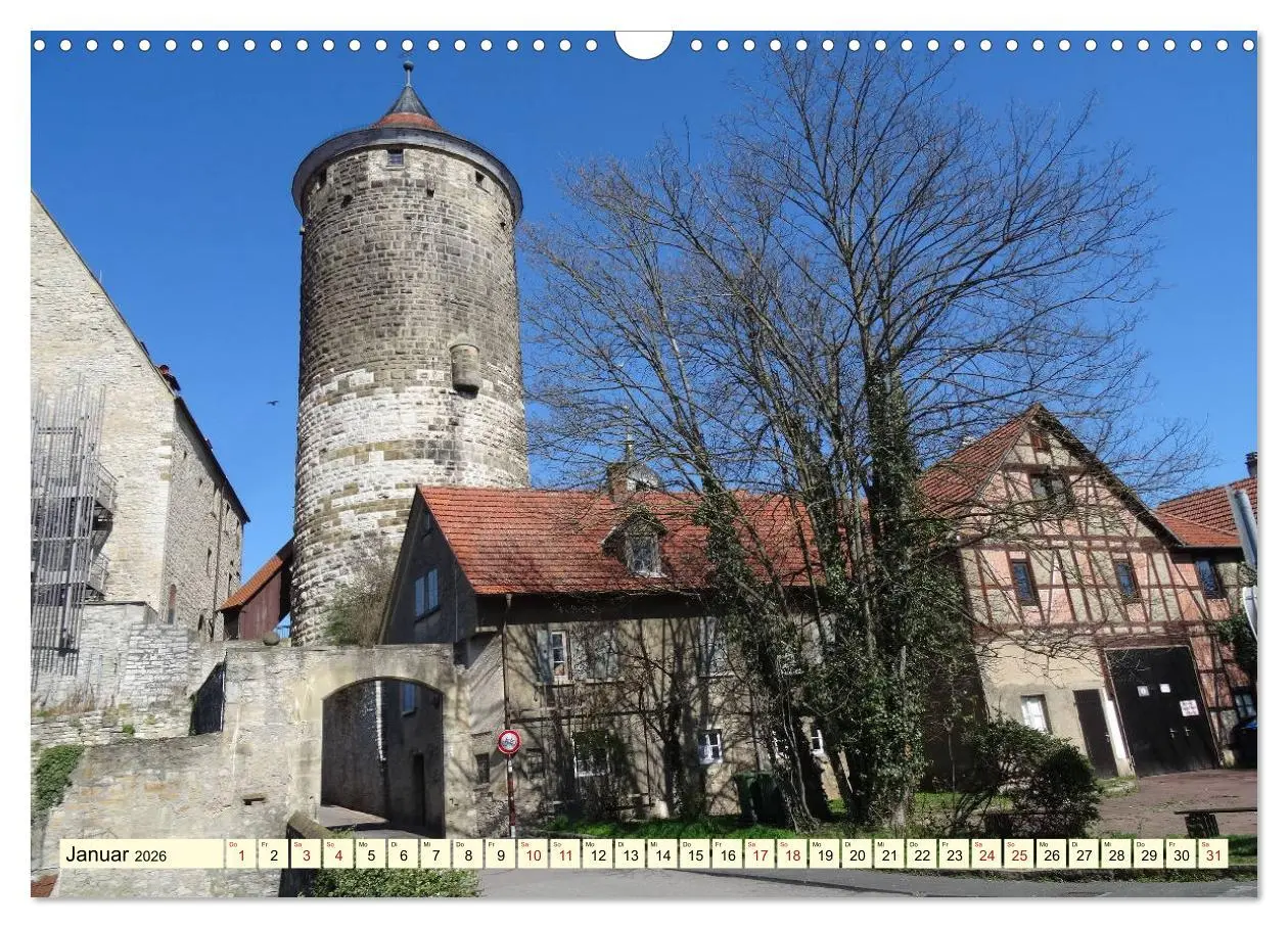 Bild: 9783457826966 | Unterwegs in Besigheim (Wandkalender 2026 DIN A3 quer), CALVENDO...