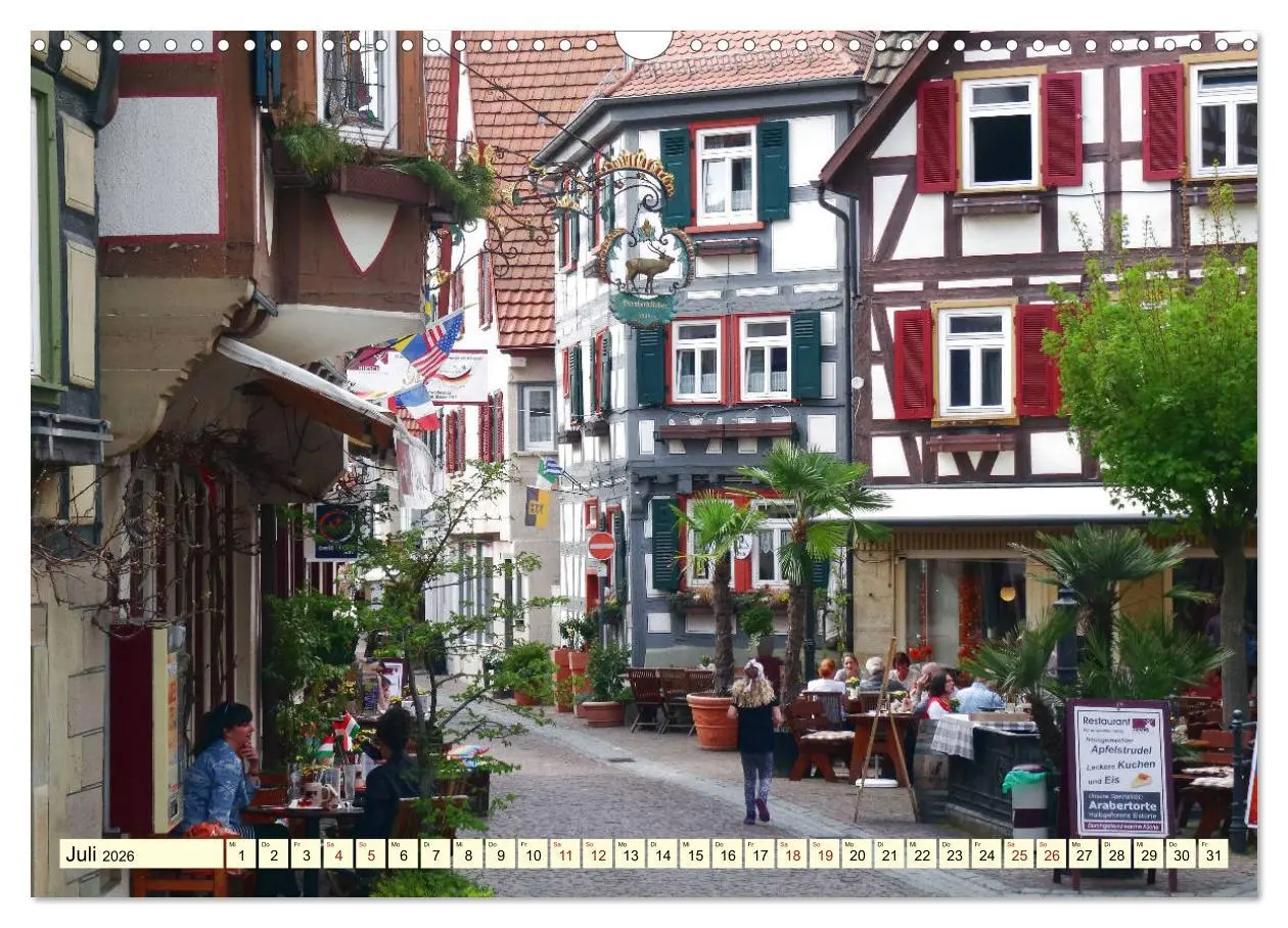 Bild: 9783457826966 | Unterwegs in Besigheim (Wandkalender 2026 DIN A3 quer), CALVENDO...