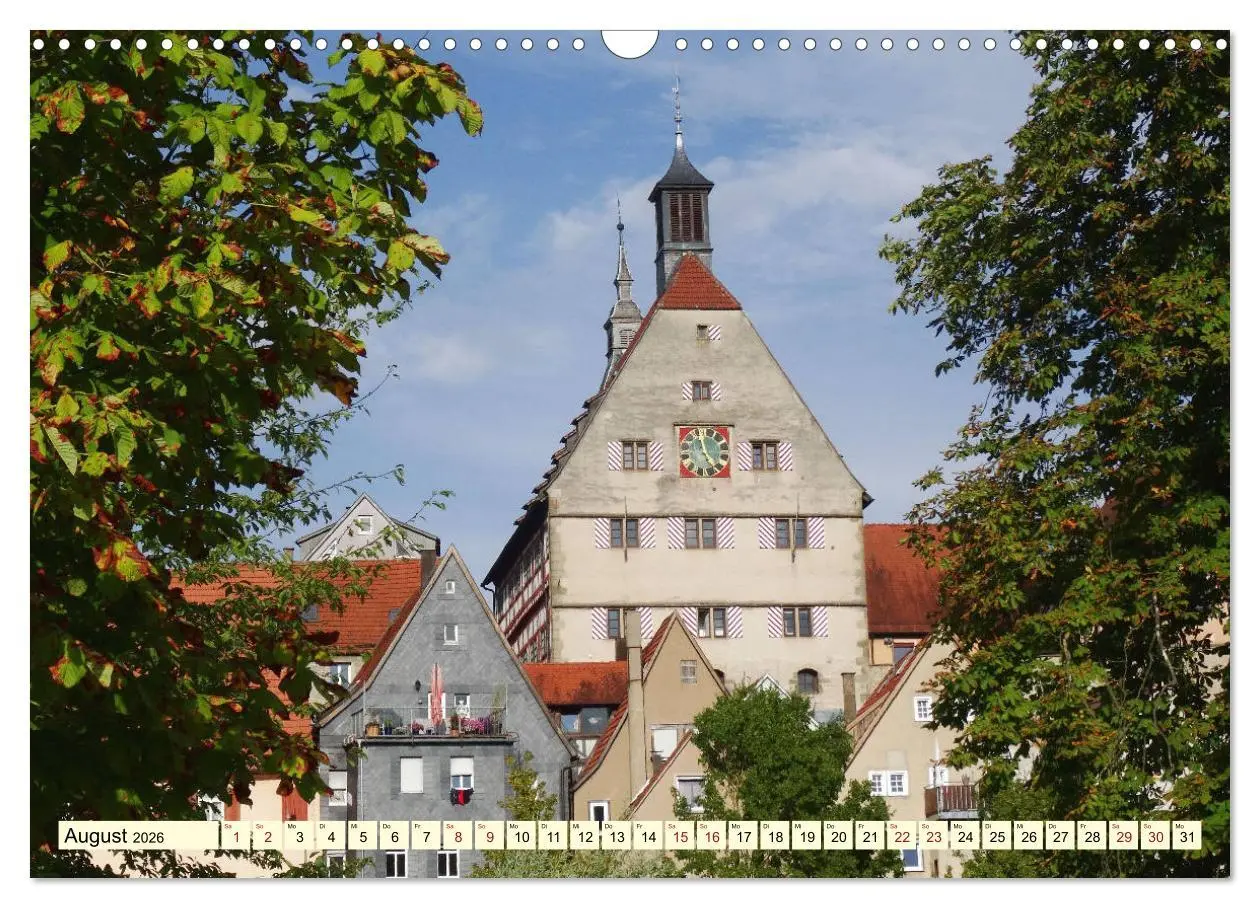 Bild: 9783457826966 | Unterwegs in Besigheim (Wandkalender 2026 DIN A3 quer), CALVENDO...