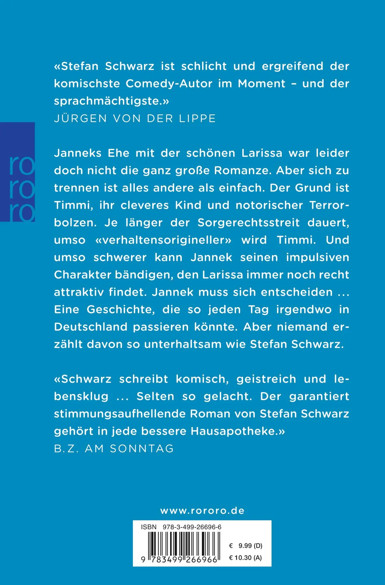 Rückseite: 9783499266966 | Oberkante Unterlippe | Roman | Stefan Schwarz | Taschenbuch | 304 S.
