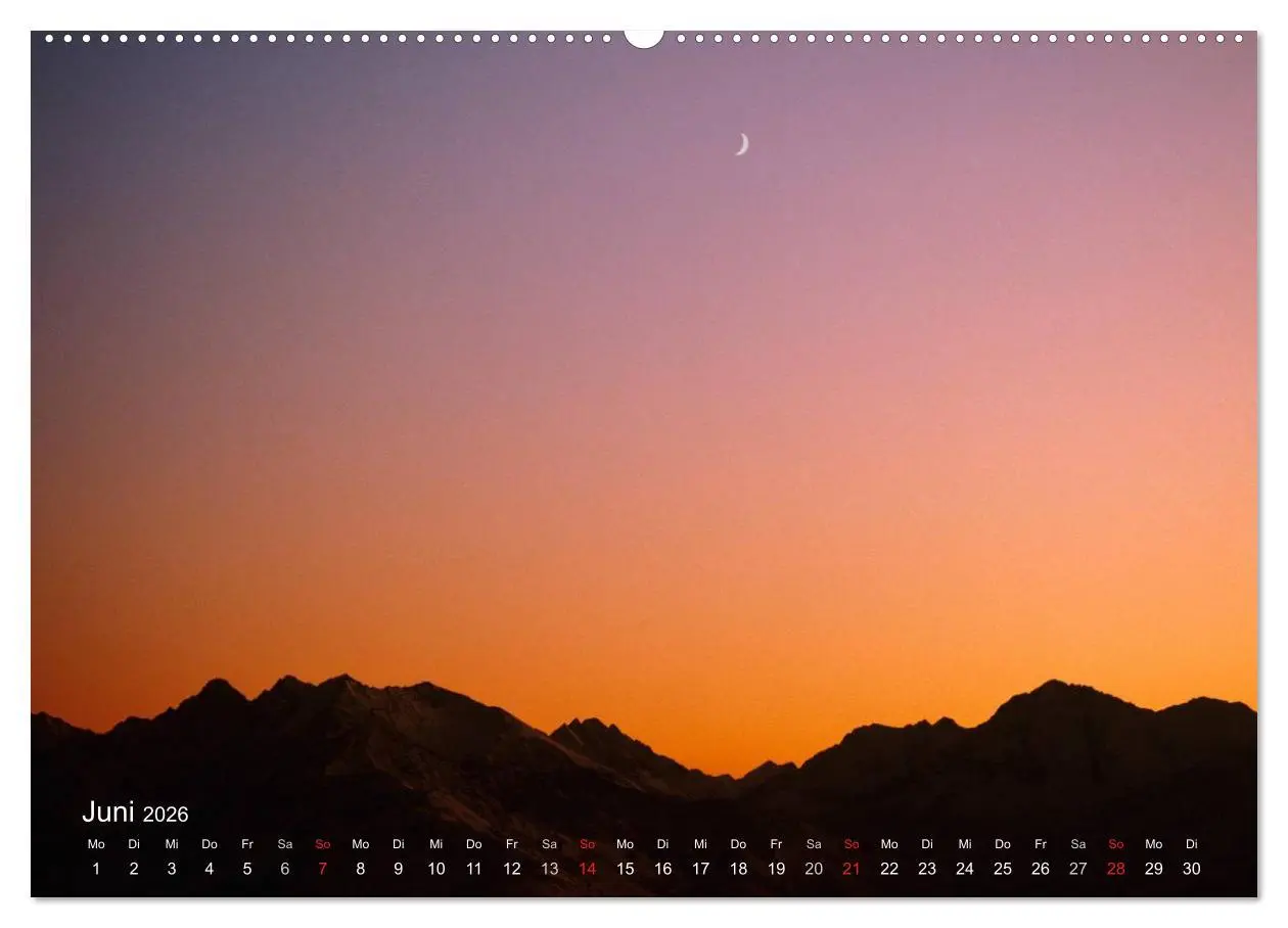 Bild: 9783516086966 | Mondnacht (hochwertiger Premium Wandkalender 2026 DIN A2 quer),...