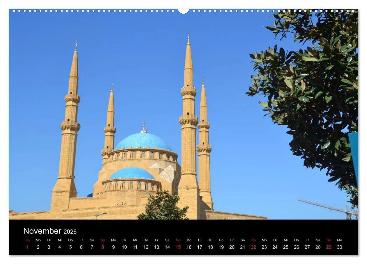Bild: 9783516156966 | LIBANON 2026 (hochwertiger Premium Wandkalender 2026 DIN A2 quer),...