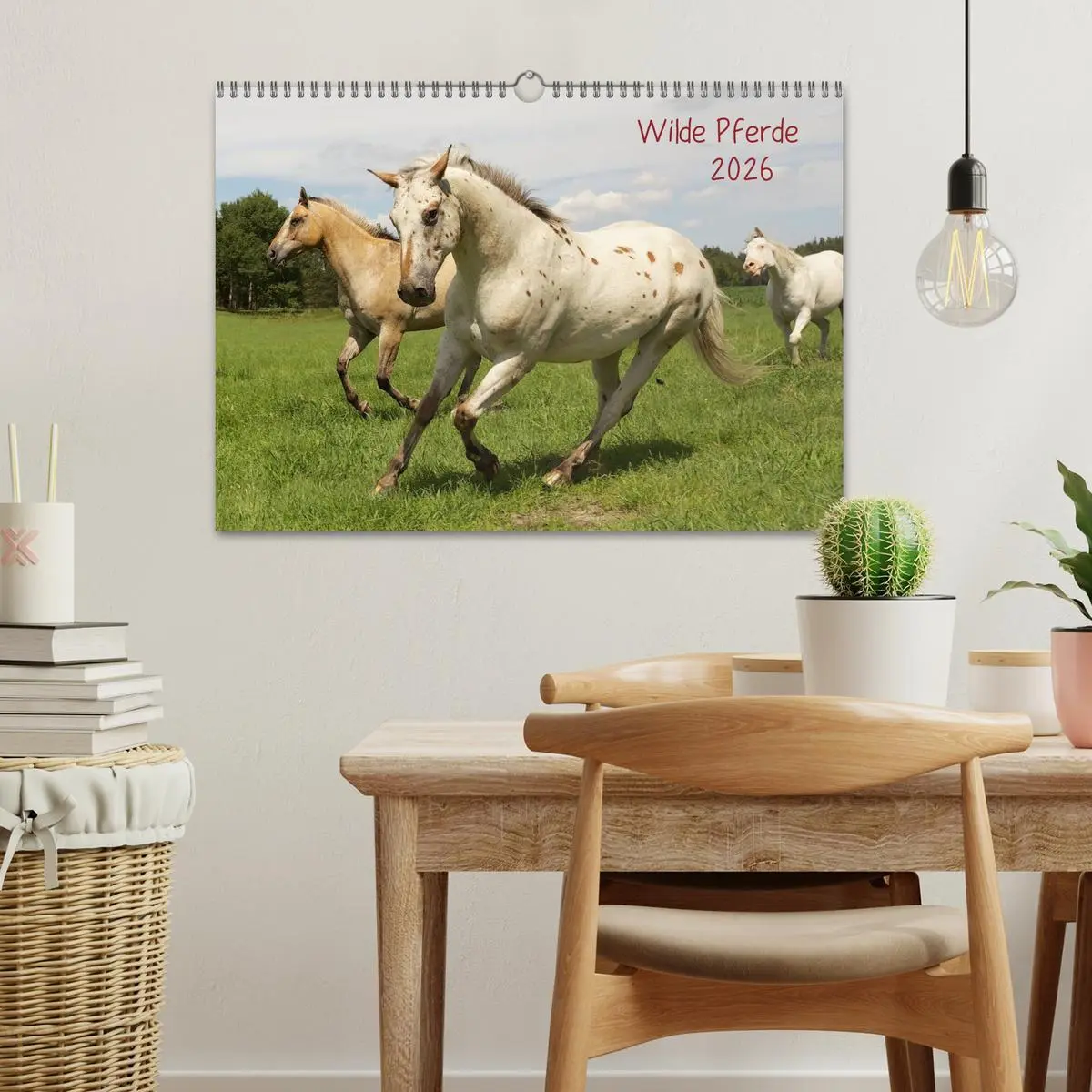 Bild: 9783516226966 | Wilde Pferde (Wandkalender 2026 DIN A3 quer), CALVENDO Monatskalender
