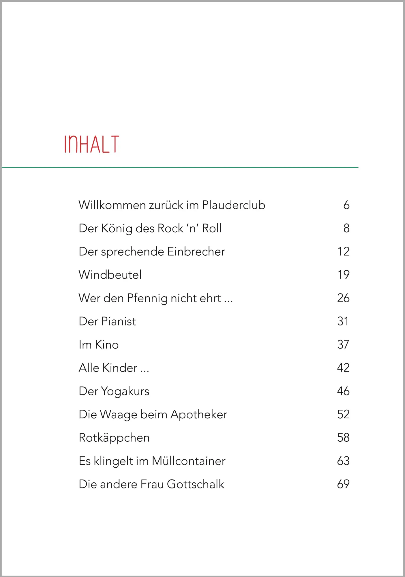 Bild: 9783948106966 | Neue Geschichten vom Plauderclub | Silke Hubrig | Taschenbuch | 128 S.