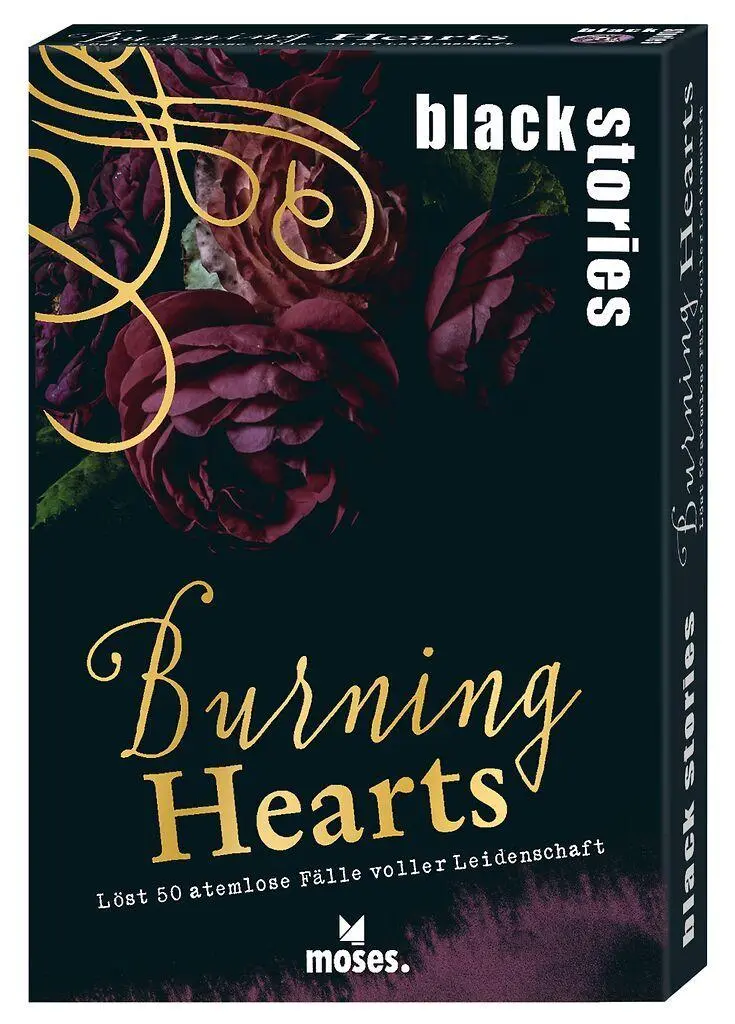 Cover: 4033477907066 | black stories Burning Hearts | Nicola Berger (u. a.) | Spiel | 50 S.