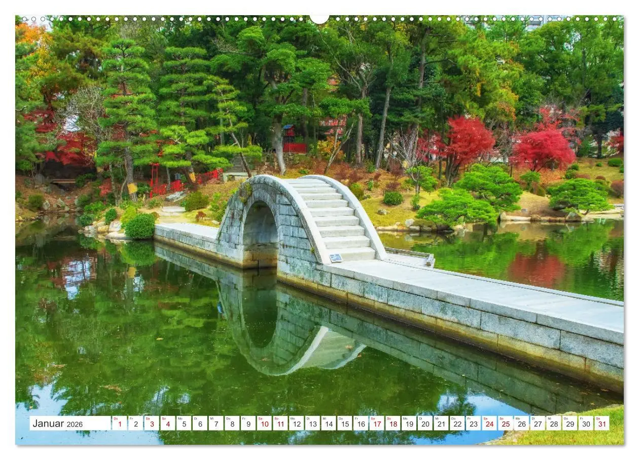Bild: 9783457407066 | Herbst in Japan (hochwertiger Premium Wandkalender 2026 DIN A2...