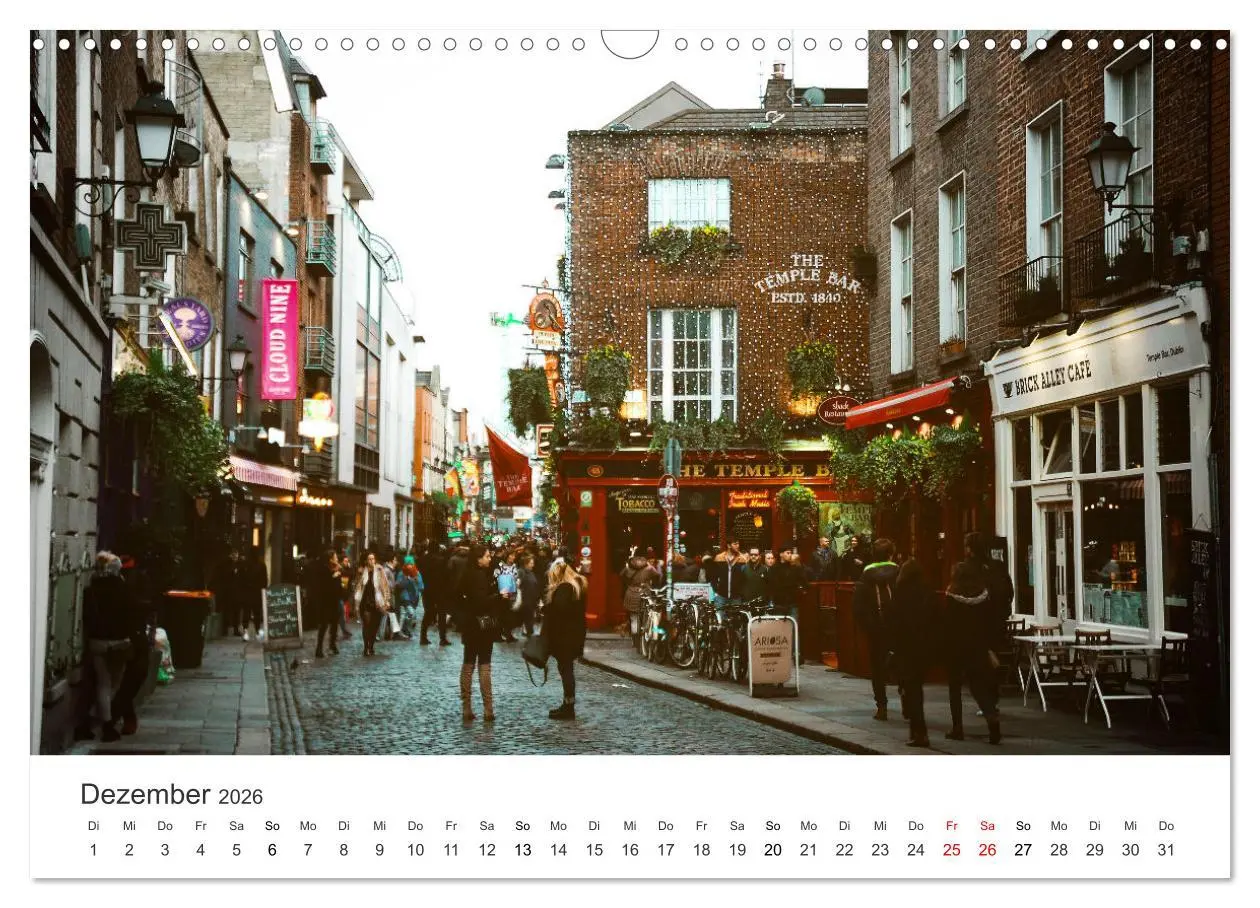 Bild: 9783457577066 | Dublin - Irlands beeindruckende Hauptstadt. (Wandkalender 2026 DIN...