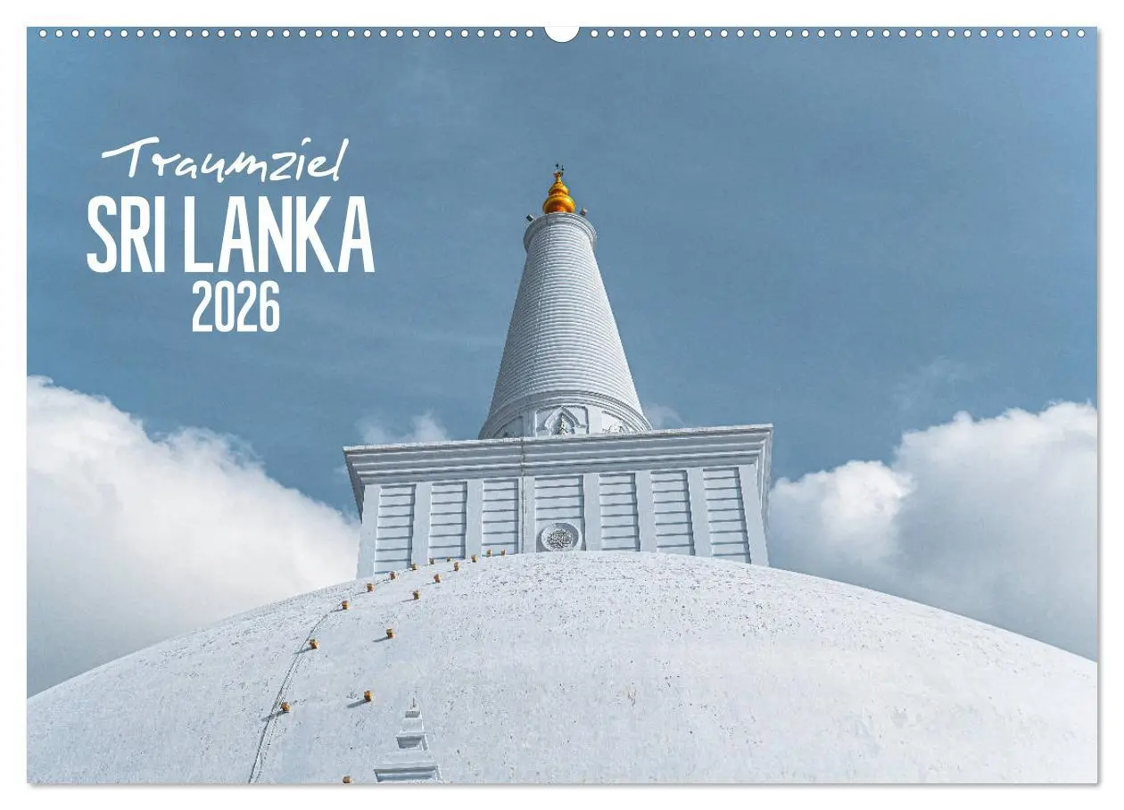 Cover: 9783457717066 | Traumziel Sri Lanka (Wandkalender 2026 DIN A2 quer), CALVENDO...
