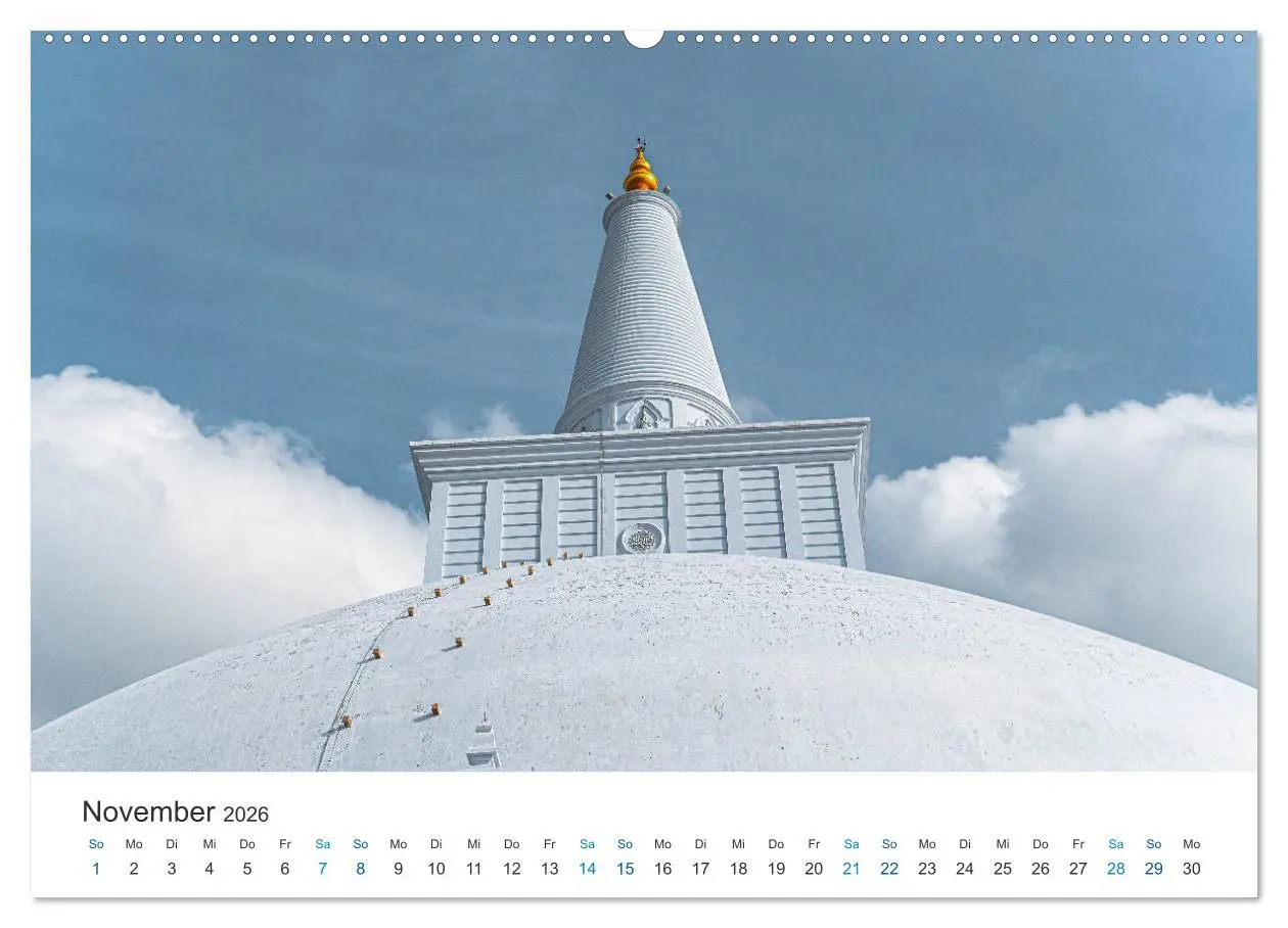 Bild: 9783457717066 | Traumziel Sri Lanka (Wandkalender 2026 DIN A2 quer), CALVENDO...