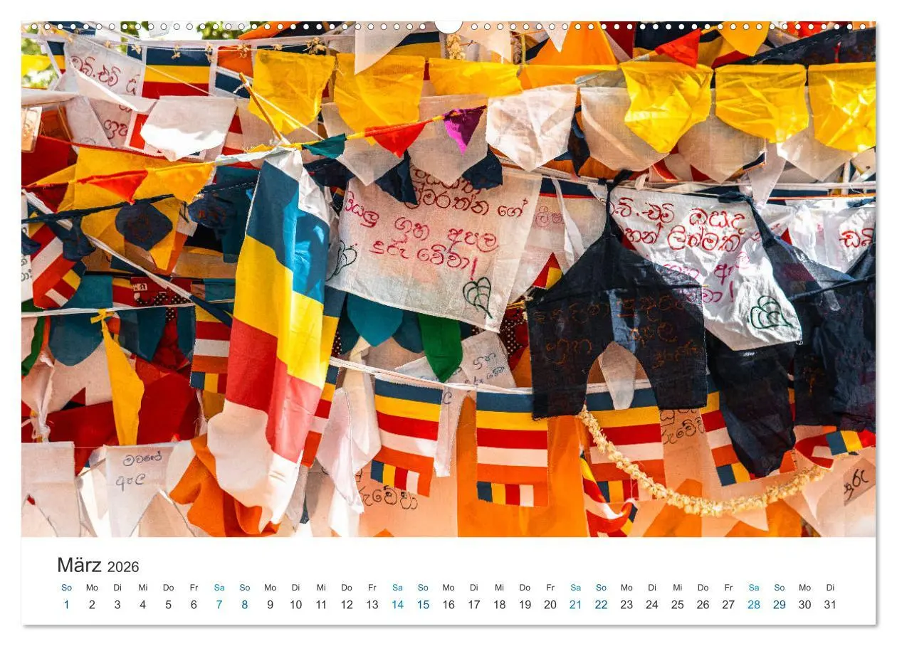 Bild: 9783457717066 | Traumziel Sri Lanka (Wandkalender 2026 DIN A2 quer), CALVENDO...