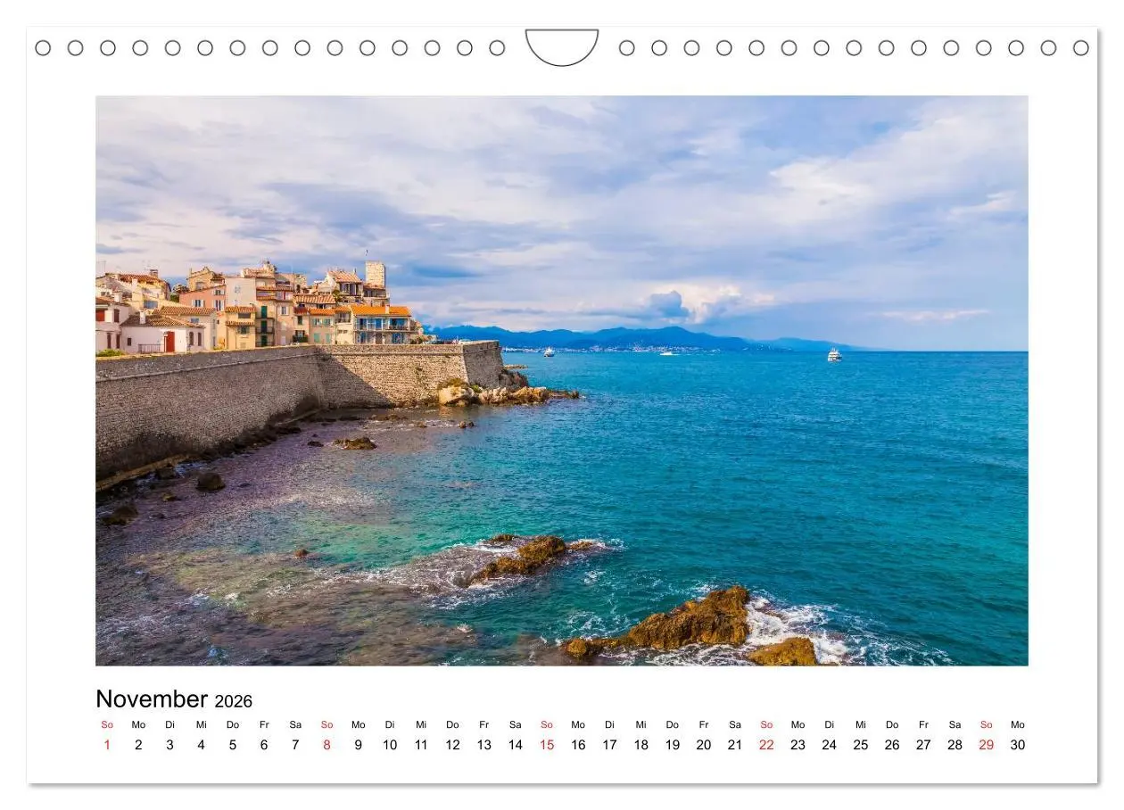 Bild: 9783516047066 | COTE D'AZUR Impressionen (Wandkalender 2026 DIN A4 quer), CALVENDO...