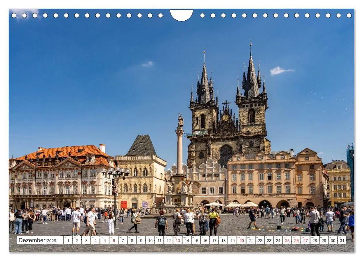 Bild: 9783516597066 | Tschechische Republik - Prag (Wandkalender 2026 DIN A4 quer),...