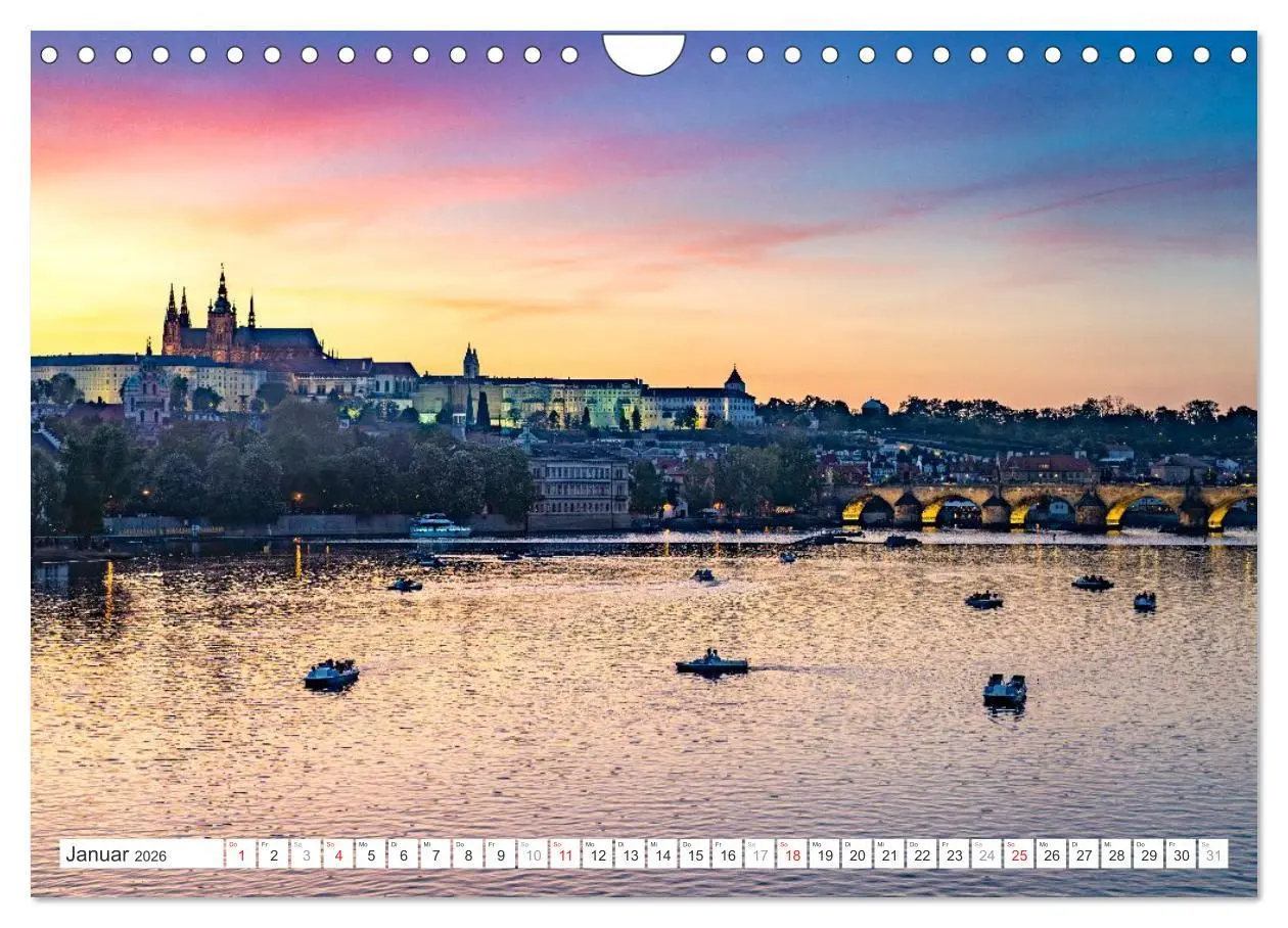 Bild: 9783516597066 | Tschechische Republik - Prag (Wandkalender 2026 DIN A4 quer),...