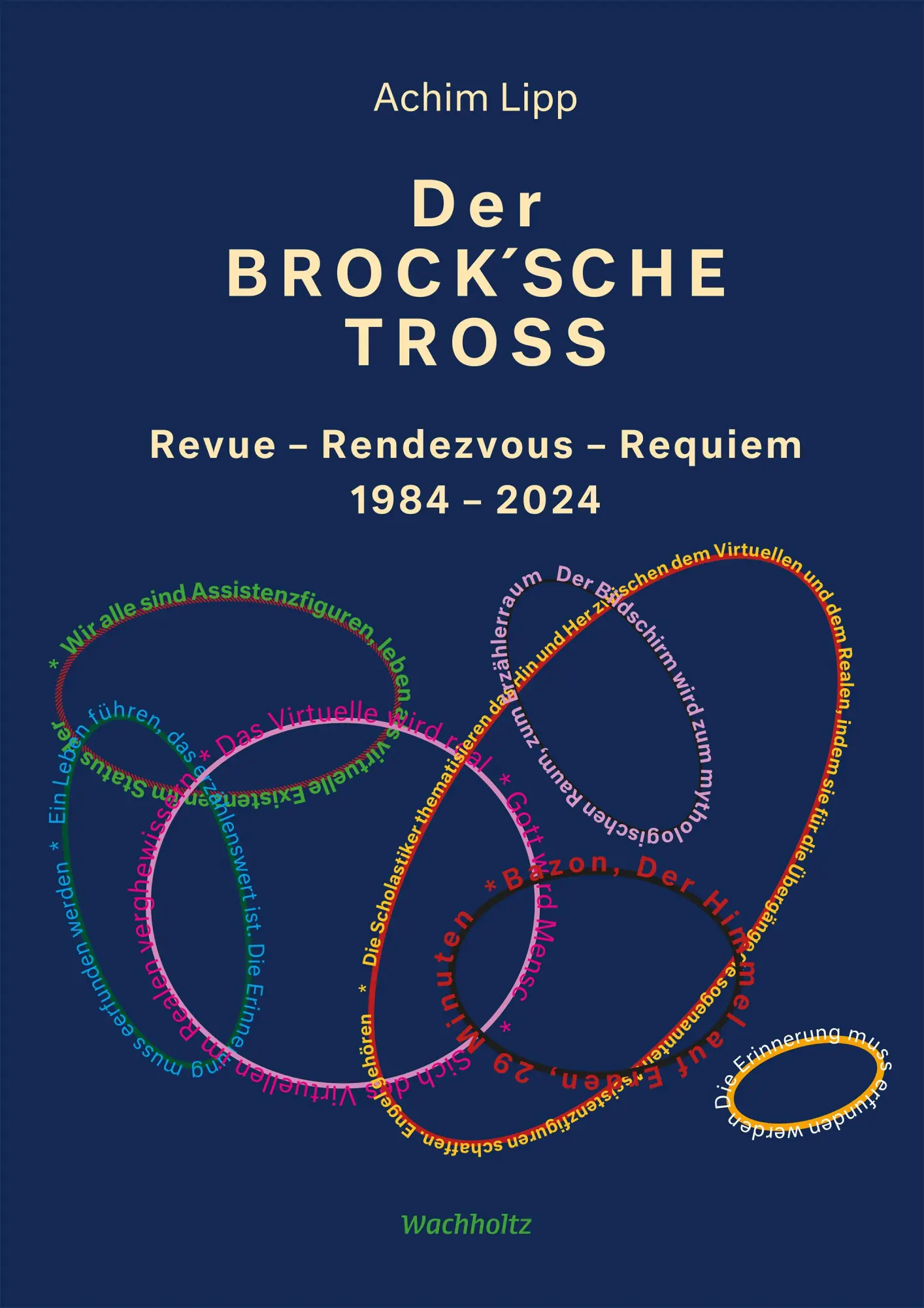 Cover: 9783529087066 | Der Brock'sche Tross. | Revue - Rendezvous - Requiem. 1984-2024.