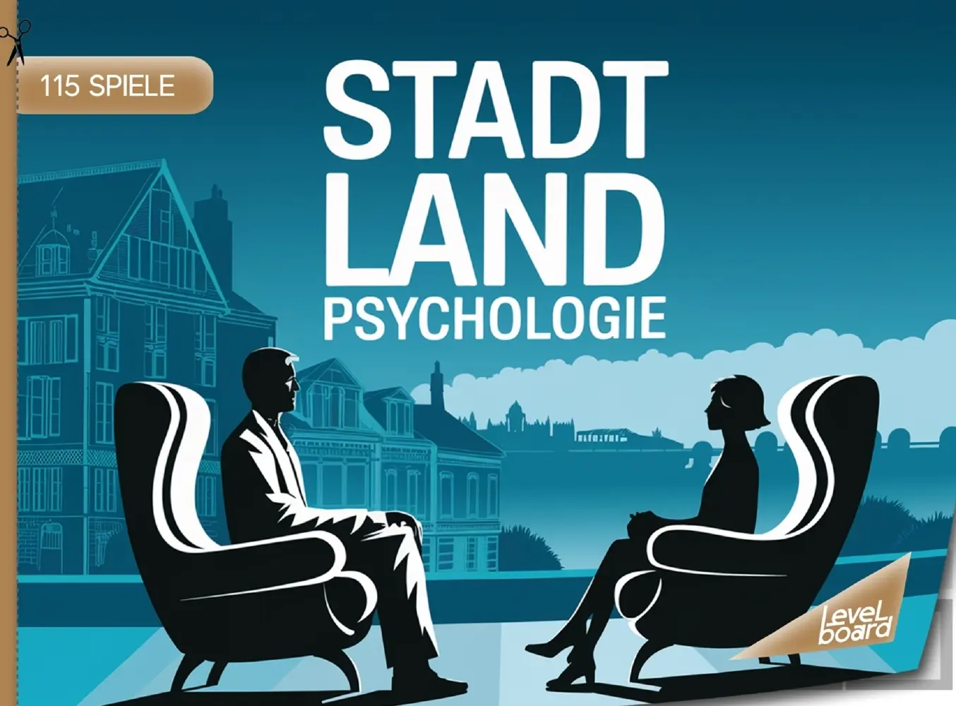 Cover: 9783693197066 | Stadt, Land, Psychologie - 115 Spielblöcke | levelBoard Spiele | Buch