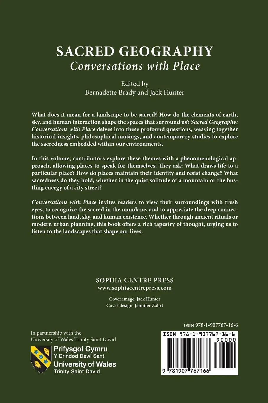 Rückseite: 9781907767166 | Sacred Geography | Conversations with Place | Bernadette Brady (u. a.)