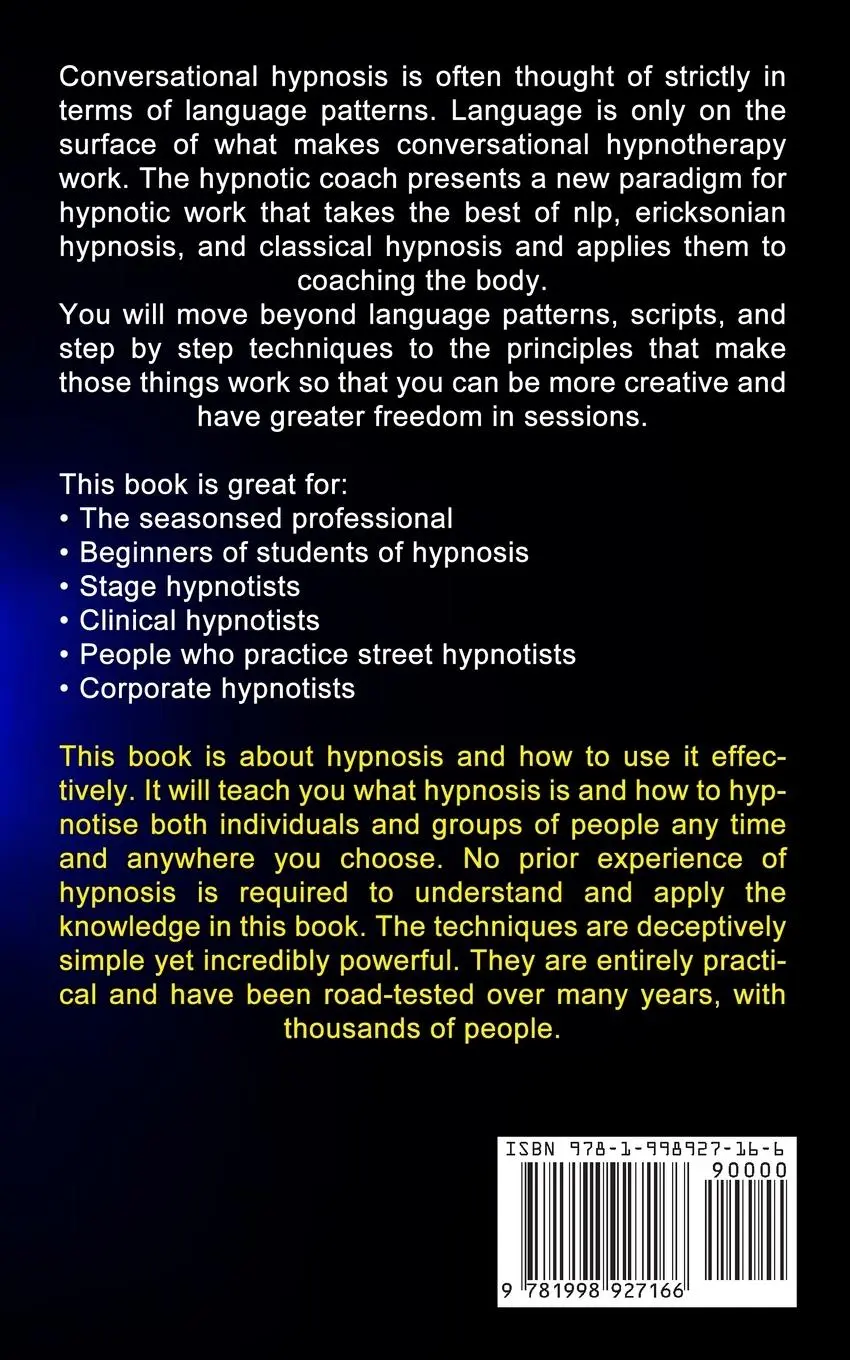 Rückseite: 9781998927166 | Hypnosis | Buster McLaughlin | Taschenbuch | Englisch | 2023