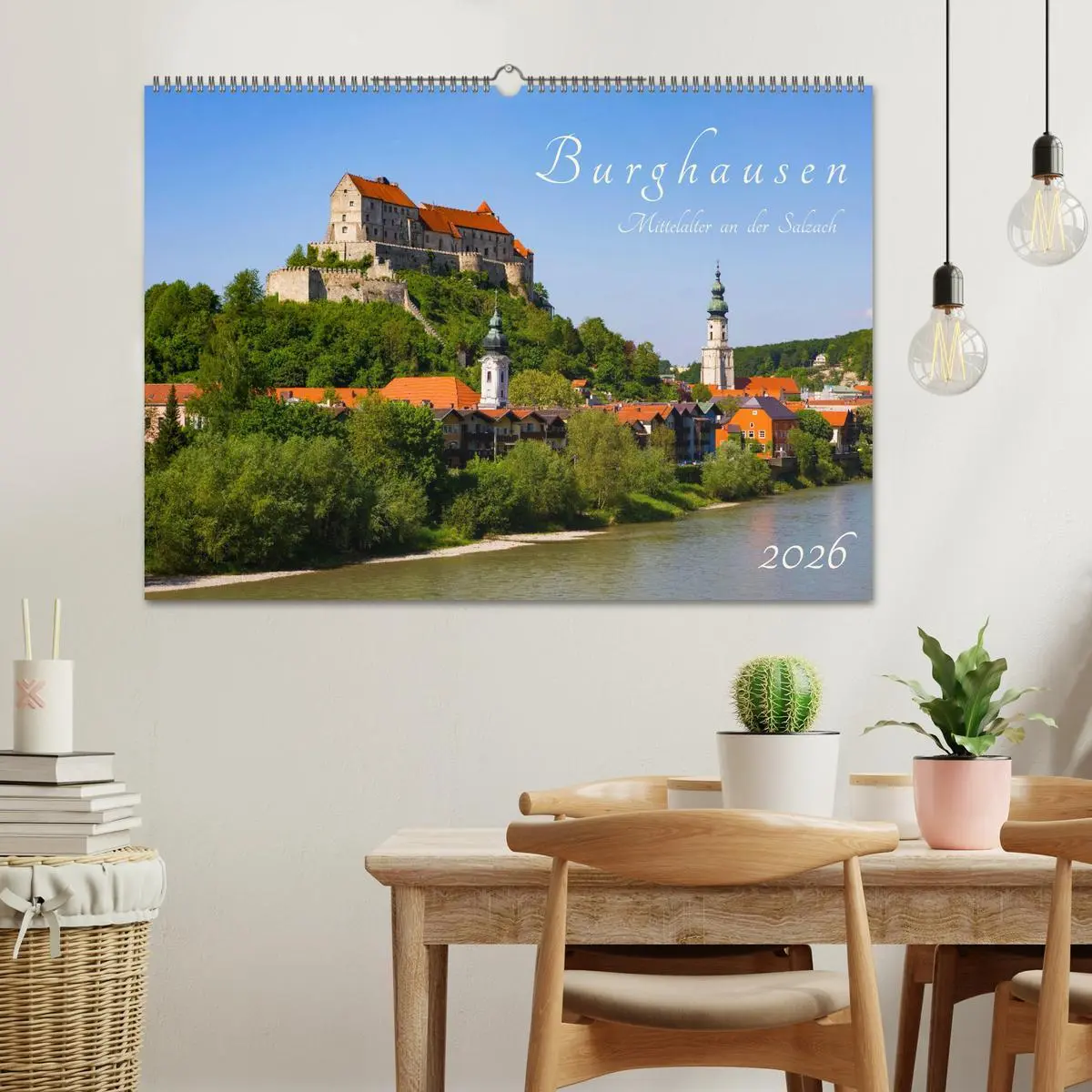 Bild: 9783457637166 | Burghausen - Mittelalter an der Salzach (Wandkalender 2026 DIN A2...